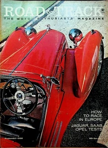 Road and Track Magazine September 1958 Michele Conti Grand Prix of Holland - Picture 1 of 2