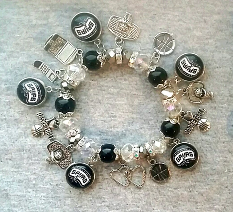 San Antonio Spurs charm bracelet Cover