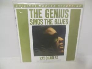 mfsl RAY CHARLES factory sealed vinyl lp GENIUS SINGS THE BLUES low # 479 - Picture 1 of 3