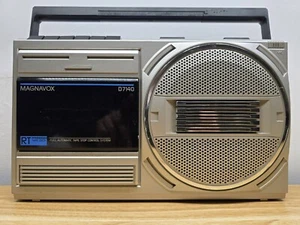 Vintage Magnavox D7140 AM/FM Radio Tape Deck Boombox Cassette Player For Parts  - Picture 1 of 13