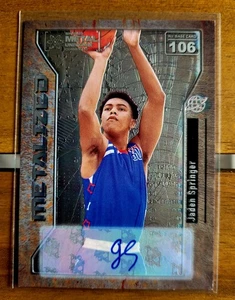 Skybox Metal Universe Champions 2021 - Jaden Springer - ¡Inserto automático metalizado! - Imagen 1 de 2