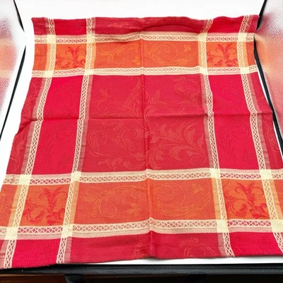 Harvest Wheat Holiday - Set di 10 tovaglioli jacquard DII 20x20 Made in India - Immagine 1 di 4