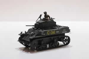 UNIMAX FUERZAS DE VALOR US M5 STUART TANQUE ESCALA 1:32 MODELO PLÁSTICO CON ACCIÓN FI - Imagen 1 de 6