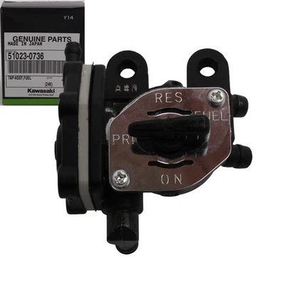 Original Benzinhahn Kraftstoffhahn für Kawasaki ER 500 Twister 97-06  51023-0736 - Bild 1 von 4