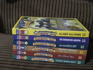 Lot Of 6 Nathan Hale’s Hazardous Tales Books, History, Kids Teens, Illustrated - Picture 1 of 13