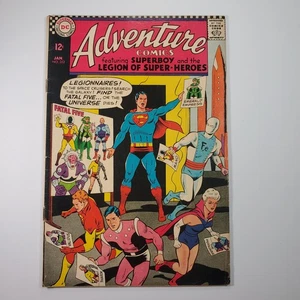 DC Comics Adventure Comics #352 FN 1967 Numero Chiave 1° Apparizione Fatal Five - Foto 1 di 11