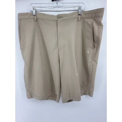 FootJoy Sea Island Mens Golf Shorts Sz 42 Beige Performance Flat Front See Pics - Image 1 of 4