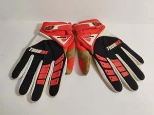 Thor MX Core Gloves - Size 8 (Adult Small) - Red / White / Black - Style #2021 - Picture 1 of 10