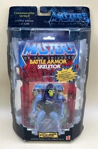 Figura de acción Mattel Battle Armor Skeletor 2001 conmemorativa sellada (MVP032754) - Imagen 1 de 10