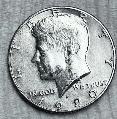 1980-D Kennedy Half Dollar Excellent Coin! - Image 1 of 4