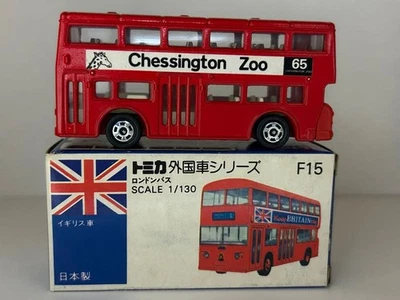 Tomica Made in Japan Blue Box F15-1-16 London Bus (England) - Image 1 of 4