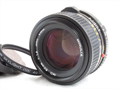 【EXC+++++】Minolta Nova MD 50mm f/1.4 NMD Lente Padrão Montagem Minolta SR #5650 - Imagem 1 de 4