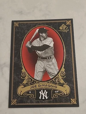2007 SP Legendary Cuts- Joe Dimaggio #52 YANKEES (HOF) - Image 1 of 2