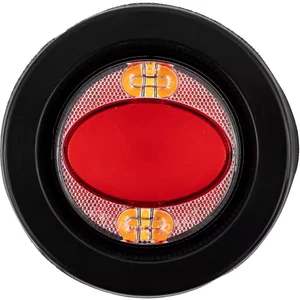 2.5 Inch Marker Strobe Combo Light-Red/Amber - Picture 1 of 12