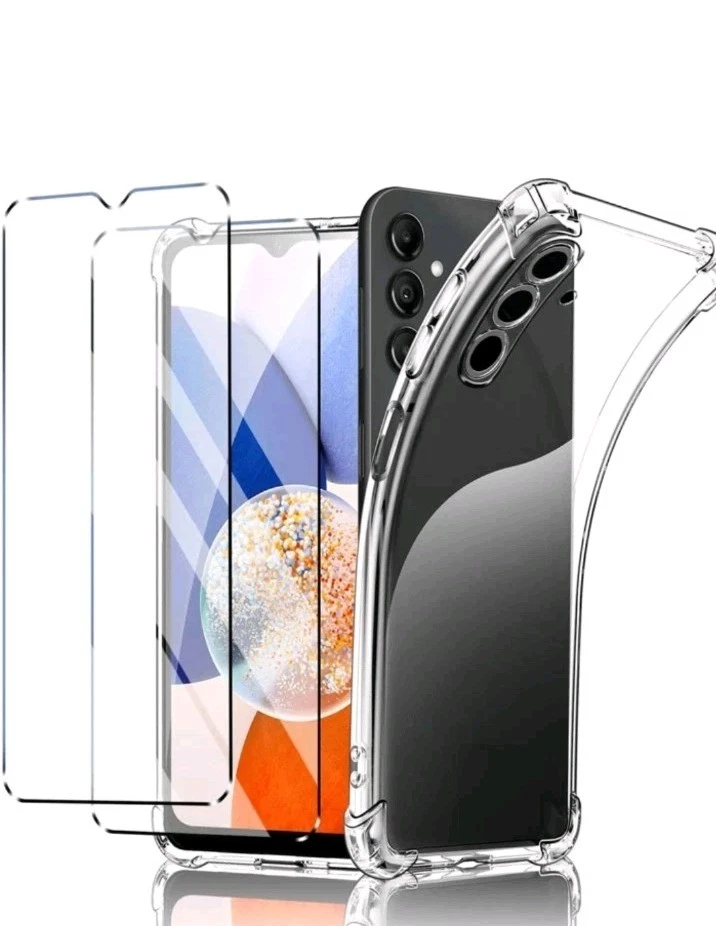 Set di 2 Pellicole, E custodia protettive compatibili con Galaxy A50. Ott Qualit - Immagine 1 di 4