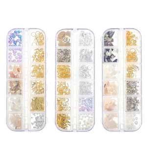 3 Boxes Resin Charms Resin Fillers Alloy Supplies Accessories resin fillers - Picture 1 of 12