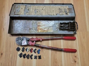 Thomas & Betts TMB8 Compression Crimpers w/Dies - Picture 1 of 3