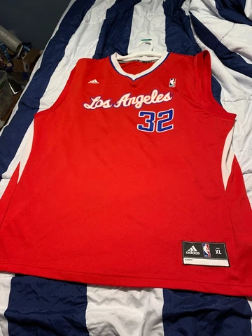 L.A. Clippers Blake Griffin  #32 Red Authentic Adidas RARE Jersey 24x32 Xl Cover