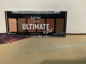 NYX Ultimate Edit Petite Shadow Palette WARM NEUTRALS 0.04 oz / 1.2 g *NEW* - Picture 1 of 2