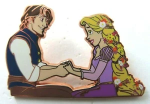 Disney Pin ACME Classic Cutout Tangled Rose Gold LE 500 #129132 - Picture 1 of 2