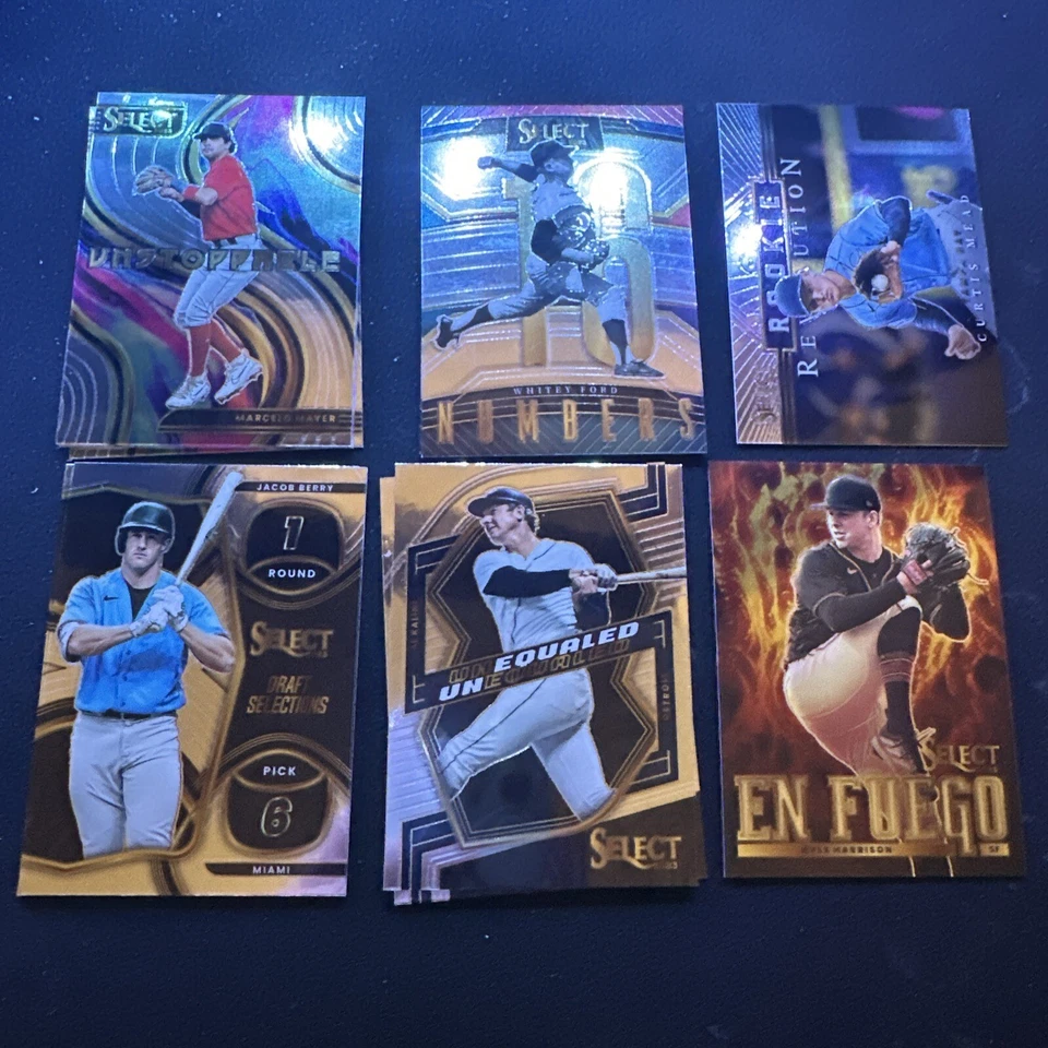 2023 Panini Select Baseball Insert Pick Your Card - Image 1 of 1