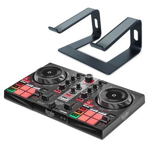 Hercules DJControl Inpulse 200 MK2 2 cubiertas controlador DJ + soporte portátil negro - Imagen 1 de 8