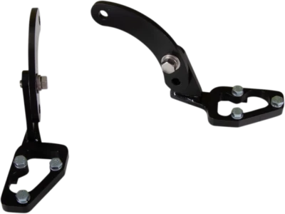 Kit de montagens Rivco Highway Peg 2018 2020 Yamaha Royal Star Venture aço preto - Imagem 1 de 4