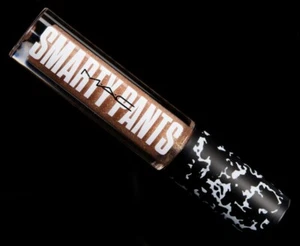 NIB MAC LIPGLASS (I AM TOO SMART) SMARTY PANTS GLITTER LIPGLOSS AUTHENTIC LE 💝 - Picture 1 of 2
