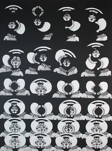FRIEDERIKE PEZOLD - o.T. (1969). Handsignierter und nummerierter Siebdruck. - Picture 1 of 4
