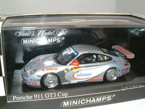 1/43 PORSCHE 911 GT3 CUP. SUPERCUP WINNER ,HENZLER #5. MINICHAMPS - Picture 1 of 1