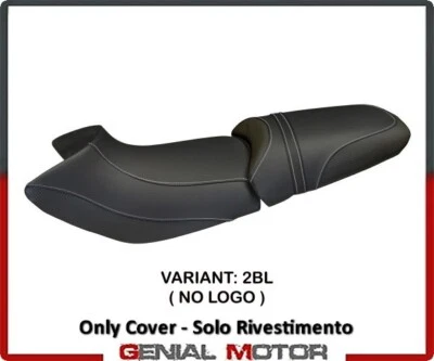 Funda sillín asiento Massimo color carbono negro (BL)T.I. para BMW R 1150 R 2000>2007 Foto 1 de 2