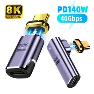 USB To TypeC OTG Charge Data Converter Magnetic Adapter 40Gbps USB-C Charger Lot - Picture 1 of 29