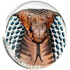 Srebrna moneta Kobra Magnificent Life (3.) 2017 - Wyspy Cooka - 1 uncja PP w kolorze