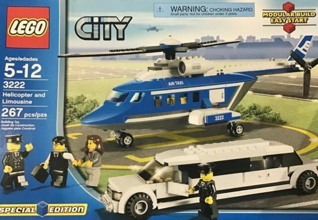 LEGO CITY: Helicopter and Limousine (3222)