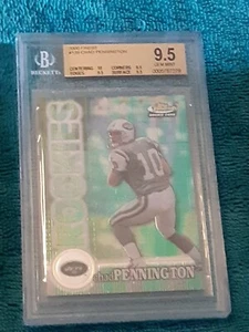 2000 Topps Finest /2400 Chad Pennington #139 BGS 9.5GEM MINT RC POP 86 - Picture 1 of 2