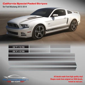 California Special GT / CS Rocker Fade Streifen Vinyl Aufkleber 2013 2014 - Bild 1 von 2