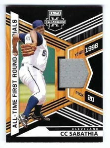 2021 CC Sabathia Panini Elite Extra Edition Jersey - Guardians New York Yankees - Picture 1 of 1