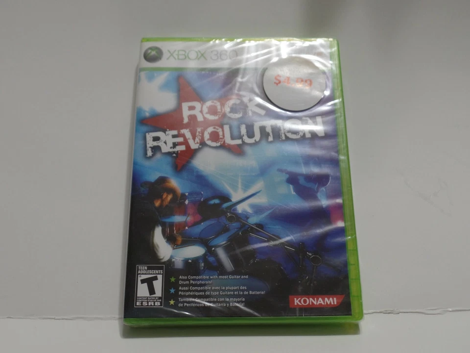 Rock Revolution For Xbox 360 Brand New Factory Sealed Game only - Image 1 of 2