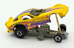 VTG 1977 Mattel Hot Wheels Firebird Funny Car Yellow Goodyear Bell Champion GC - Picture 1 of 12