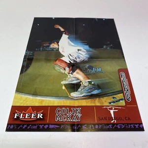 2000 Fleer Adrenaline Colin McKay Mini Poster Insert VHTF Pack Fresh Skateboard - Picture 1 of 3
