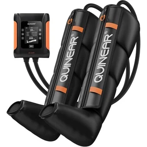 QUINEAR Professional Leg Recovery System, Cordless Air Compression Boots- Medium - Picture 1 of 9