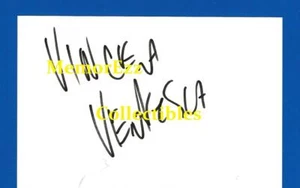 VINCENT VENTRESCA Invisible Man & Prey SIGNED Autograph 4x6" Index Card - Picture 1 of 1