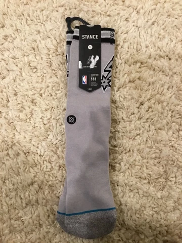 NBA San Antonio Spurs Socks Men's Size Medium New with tags Cover