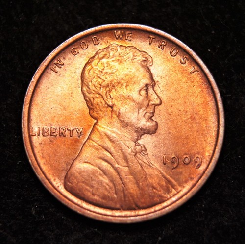 1909 Lincoln Wheat Cent Bu+