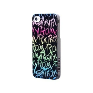 COQUE ROXY iPHONE 5 5S SE JAZZ RAINBOW SILICONE RIGIDE (TPU) + 1 FILM OFFERT - Photo 1 sur 1