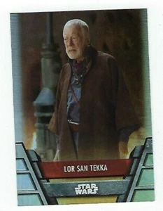 2020 STAR WARS HOLOCRON FOIL #RES-7 LOR SAN TEKKA - Bild 1 von 1