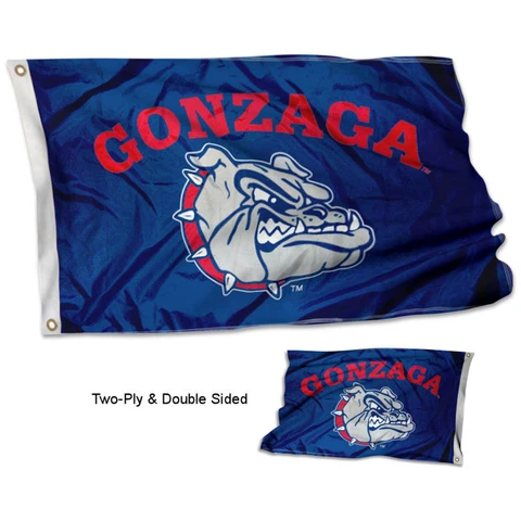Gonzaga Banner Flag Zags Double Sided Cover