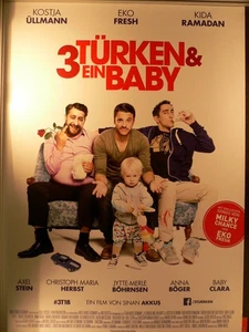 3Türken und ein Baby - Filmposter A1 84x60cm gerollt - Picture 1 of 1