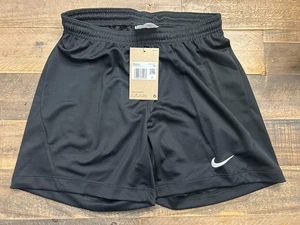 Nike Dry Park III Short Donna X-Small Nero Dri-FIT Calcio BV6862 Nuovo con etichette - Foto 1 di 7