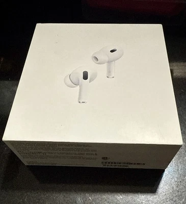 Apple AirPods Pro 2nd Gen Magsafe Wireless ANC (USB‑C) MTJV3LL/A - NEW SEALED - Image 1 of 4